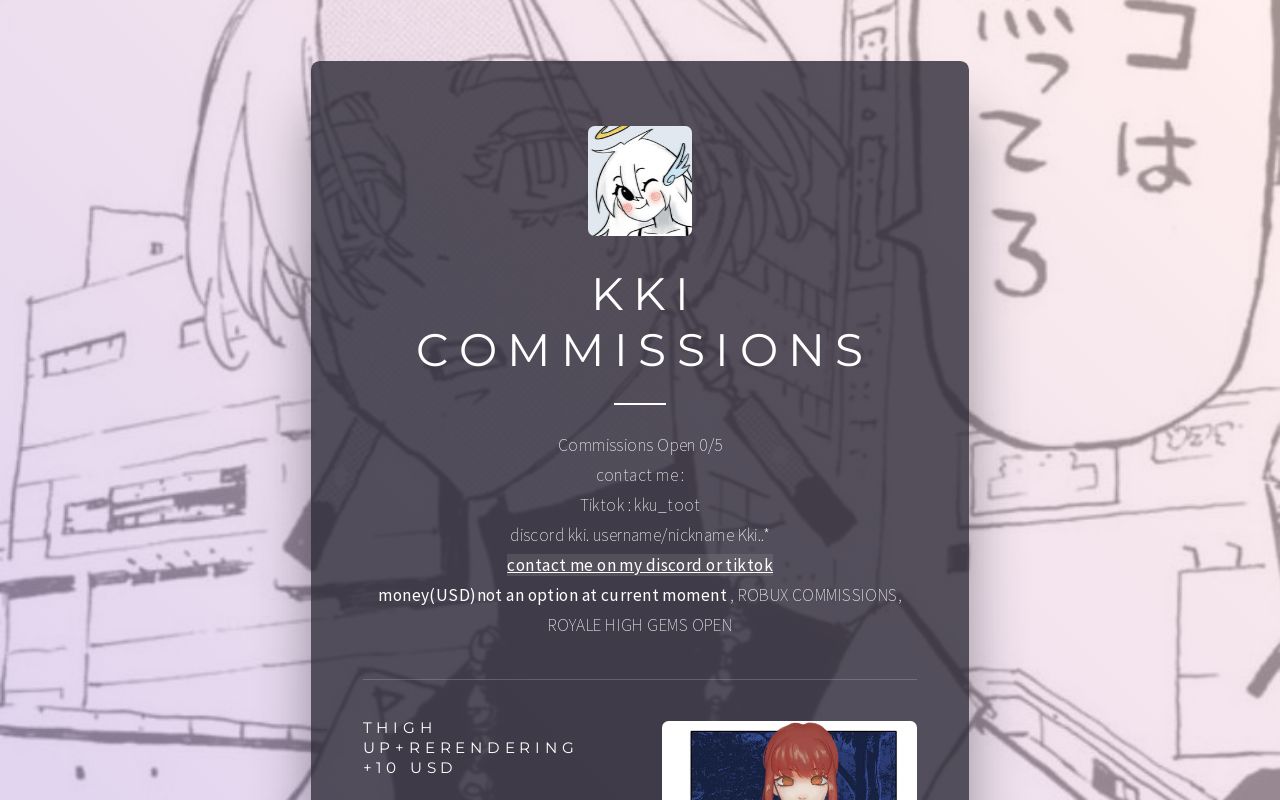 Kku s commissions